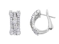 Orecchini Gazzola Gioielli Donna Miele in Oro bianco Diamante 1.11 Ct 241060 - 241060